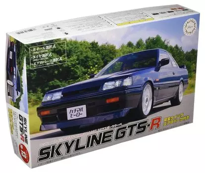 Fujimi Model inch up series Nissan Skyline 1987 спортивное купе пластиковая модель ID13 1/24 No.13 GTS-R (HR31) 2-дверный