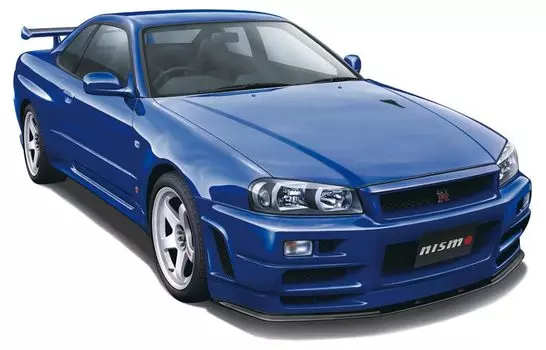 Fujimi Model inch up series Skyline with Nismo parts 1/24 No.64 GT-R (BNR34 type) ID-64