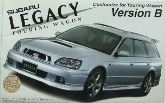 Fujimi Model Inch Up Series Subaru Legacy Touring Wagon Version B Пластиковая модель 1/24 id.v