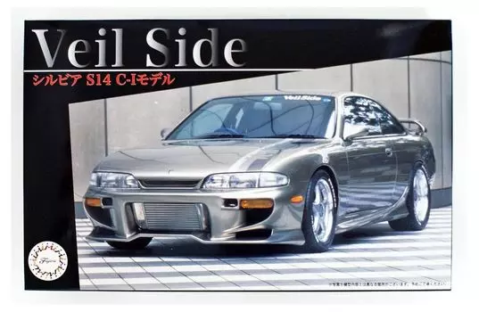 Fujimi Model Inch Up Series Veilside Silvia S14 Model Plastic Model ID264 1/24 No.264 C-I