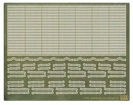 Fujimi Model MS35009 Japanese Navy Ship Side Electrical Circuit Set Plastic Model Parts 1/350