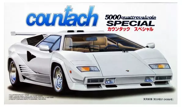 Fujimi Model Real Sports Car Series Countach Special 1/24 No.53 RS-53