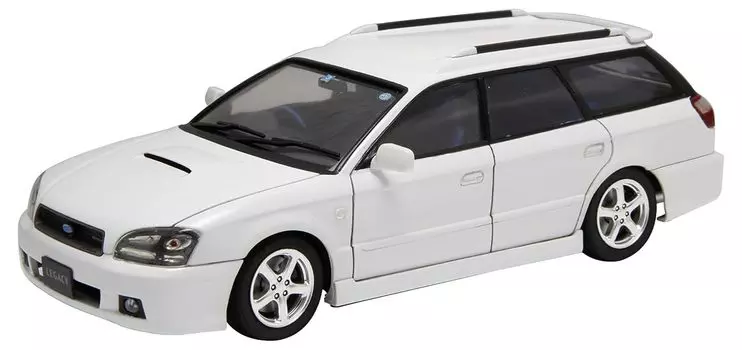 Fujimi Model Серия 106 Legacy Touring Wagon Aero Пластиковая модель ID106 1/24 Дюйма-Вверх № белый