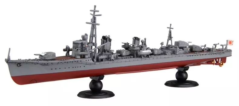 Fujimi Model Ship NEXT Series 10 Japanese Navy Yugumo Class Destroyer Set of 2 Color Coded Plastic Model Ship 1/700 No. Yugumo/Fugumo NX-10