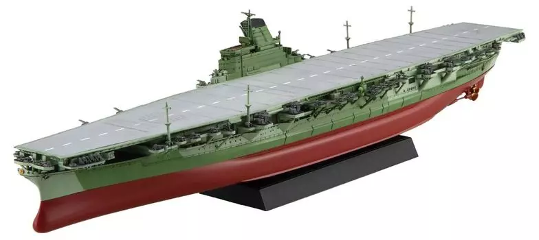 Fujimi Model Ship NEXT Series Japanese Navy Aircraft Carrier Shinano Ship 1/700 No.8 EX-2 (Concrete Deck) NX-8 EX-2