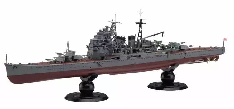 Fujimi Model Special Series Тяжелый крейсер ВМС Японии Chokai нижняя часть и декор 1/700 № 84 EX-3 (с подставкой) Специальный-84 EX-3