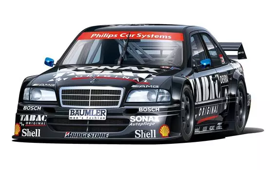 Fujimi Model TC Series SPOT Mercedes Benz C Class 1994 1/24 № 2 SONAX/TABAC TC-SP2