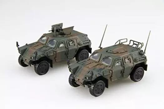 Fujimi Модель Военная серия Наземные силы Легкая бронированная мобильная машина Лидер с пушкой, 1 машина каждая Запускающая дымовой гранатомет Лидер 1/72 № 18 EX-1