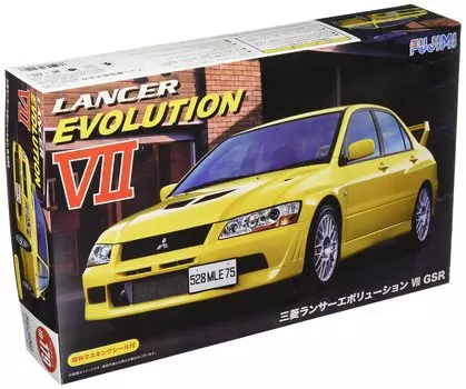Fujimi, серия № 179, увеличенная на 1/24 дюйма, Mitsubishi Lancer Evolution VII GSR(Япония импортирует)