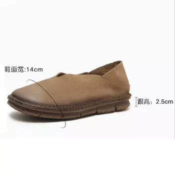 Fujin 2,5 см коровья замша натуральная кожа неглубокие мокасины на плоской подошве летние женские мягкие подошвы роскошные этнические женские элегантные удобные туфли 35 хаки