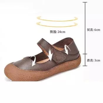 Fujin 3 см этнические натуральные резиновые роскошные летние туфли из натуральной коровьей кожи мягкие балетки лаконичные осенние туфли-лоферы с крючком женские туфли 35 чёрный