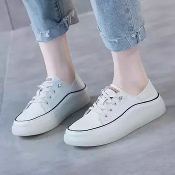 Fujin 3 см Оксфорды из натуральной коровьей кожи, массивные кеды, эргономичные осенние мягкие туфли на плоской подошве, удобные весенние туфли в этническом стиле для женщин 35 белый