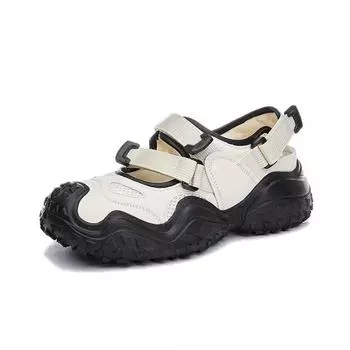 Fujin 4 см натуральная кожа балетки удобные весна лето вулканизированные осенние массивные кроссовки женские лоферы женская платформа балетки обувь 35