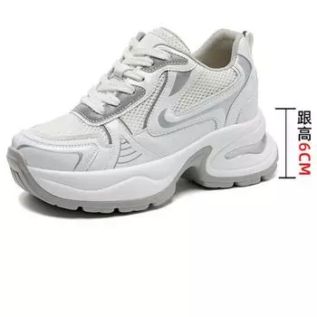 Fujin 6 см Air Mesh коровья натуральная кожа летние полые женские сандалии платформа танкетка толстые кроссовки модные удобные вулканизированные туфли 34 белый