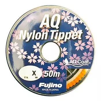 Fujino Line AQ Nylon Tippet 50m 7X F-13 чистый