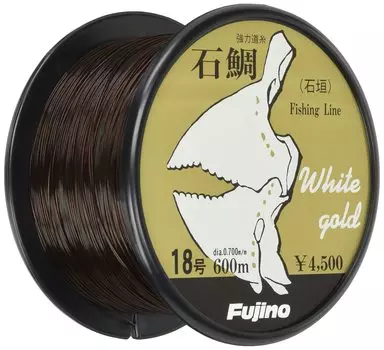 Fujino Line Ishidai Белое золото 600 м 18 №. белый