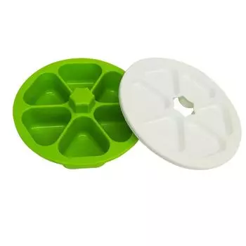 Fujipacks Hanbai Onigiri Mold Простая и удобная форма для рисовых шариков с 6 отверстиями. Изготовитель онигири. Сделано в Японии. Мастер по изготовлению рисовых шариков Onigiri. Пресс-форма для онигиризу. Мадоре.