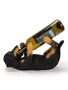 Fujisho Animal держатель для винных бутылок собака такса винная стойка винная стойка внутренняя F21110