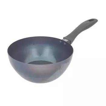 Fujita Metal Iron Frying Deep IH Made in Special Craftsman 004006 Pan, 20cm, Compatible, Japan, Suite,