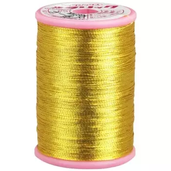 Fujix Metallic [Нитка для шитья] Нет. 3 50м цв.901 Золото