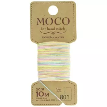 Fujix MOCO Moco Gradation [Нить для ручной вышивки] 10м цв.801