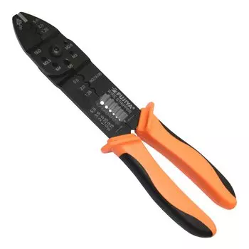 Fujiya Electrical Pliers Both Faston Terminals and Bare Crimp Blade Polishing Specification FA106 All-Purpose (For Terminals) [Cutting/Peeling]