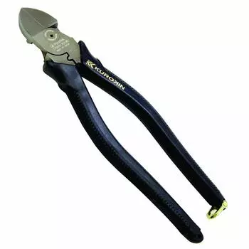 Fujiya Electrician Master Eccentric Thin Blade Nippers 200mm Black Gold Eccentric Mechanism Wire Easy Cutting 7700N-200BG VA/VVF