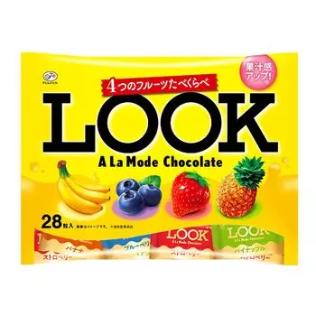 Fujiya Look La Family Pack 28 шт. x 18 шт. (Режим А) (индивидуально завернутый)