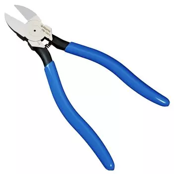 Fujiya Plastic Nippers Straight Blade with Spring 185mm FPN-185FS