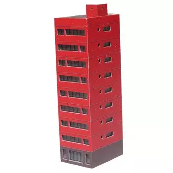 [Fuki no Me] Здание в масштабе 1/300 36