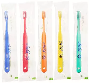 Fukuda Brush Industry Dental Clinic Зубная щетка для детей 20 шт. Сделано в Японии CH (Нормальный)