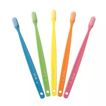Fukuda Brush Industry в 20 штуках по 5 штук в каждой зубной щетке для стоматологической клиники [Сделано в Японии] (4 цвета) ФП28-С (мягкий)