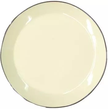 Fukui Craft Circle Plate Beige 90033057 Microwave-safe (L) бежевый