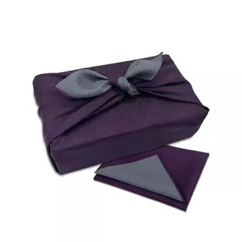 Fukushodo Furoshiki от Kyoto Furoshiki Bento Lunch Box Lunch Wrapper Сделано в Японии 50 см Фиолетовый [Производство давно существующего магазина] Двусторонняя