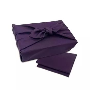 Fukushodo Furoshiki от Kyoto Furoshiki Bento Lunch Box Lunch Wrapper Сделано в Японии 50 см Фиолетовый [Производство давно существующего магазина]