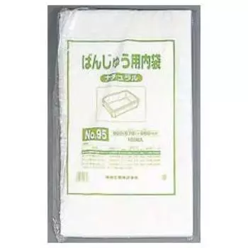 Fukusuke Kogyo Banju Inner Bag Natural HDPE Japan ABVA905 No.105 (100 pieces) белый