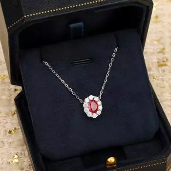 Full body 925 sterling silver and white diamond high-end jewelry necklace, goddess gift dressing, exclusive industry benchmark,