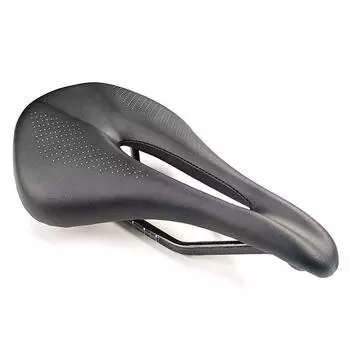 Full carbon fiber road bicycle soft bag seat cushion, road training bicycle seat cushion 155MM width one size fits all чёрный