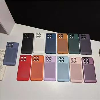 Полный чехол для рассеивания тепла с пленкой для объектива для Xiaomi Redmi K60 K70 Pro Ultra Breathable Cooling Grid Hard PC Back Shell K60/K60 Pro чёрный