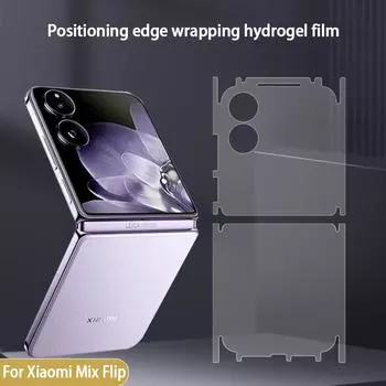 Полное покрытие экрана для Xiaomi Mix Flip MixFlip Positioning Wrap Edge Soft TPU Ultra Thin Matte Scratch Repair Back Hydrogel Film For Xiaomi Mix Flip