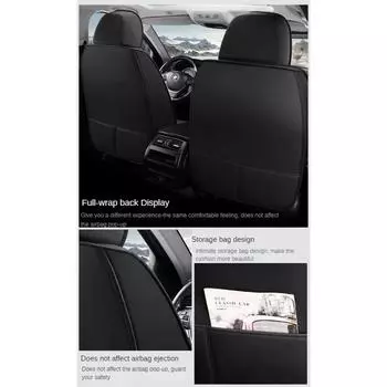 Full Coverage Pu Leather Car Seat Cover for CHRYSLER All Models 300C 200 Grand Voyager Pacifica Car Accessories