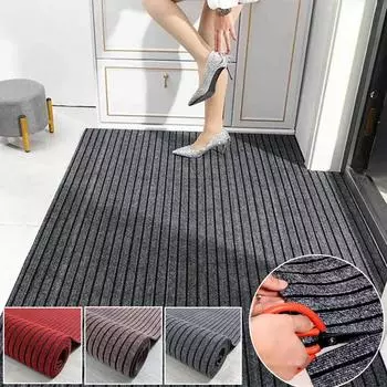 Full Coverage Running Carpet Practical Anti Slip Carpet for Outdoor and Indoor Use Suitable Entrance Balcony Courtyard Kitchen 40x60cm