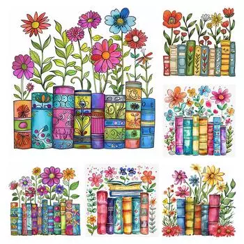 Набор для вышивки крестом «Цветок» из эко-хлопка 11CT 2