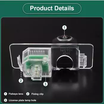 Full HD AHD 1080P Fisheye Lens Автомобильная камера заднего вида для BMW E38 E39 E46 E60 E61 E65 E66 E90 E91 E92 X3 X4 X5 X6