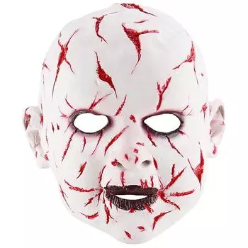 Full Head Bloody Monster Mask Scary Creepy Ghost Mask For Halloween Masquerade Costume