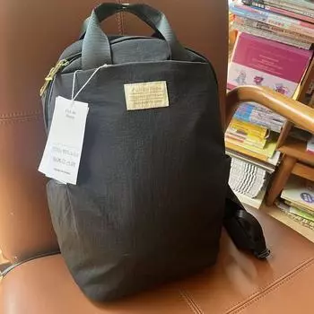 Full of Expensive Eyes! Japan Genuine Goods Trendy Fashion Commuter Backpack Lightweight Waterproof Male Student Decompression Schoolbag Women Dark gray