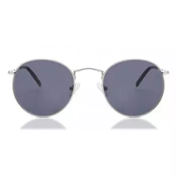 Full Rim Round Silver Smartbuy Collection bRim S jSv 201S 003 faShion uniSex SunglaSSeS Silver/50-21-145