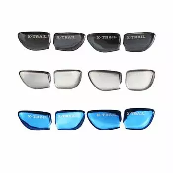 Full set of 4 inner handle covers specifically designed for Nissan X-TRAIL T32 Made of stainless steel! Mirror finish interior panel (silver)