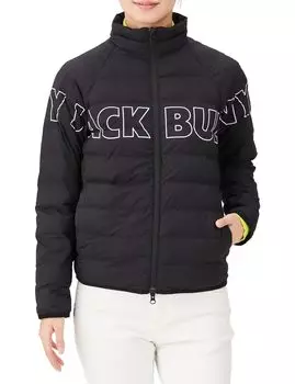 full zip blouson Golf 2 [Jack Bunny] Women s (recycled material/brand logo) / / 263-3220104 010_Black [L]