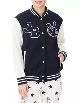 full zip blouson Golf outerwear 1 [Jack Bunny] Women s [Doraemon series] (mesh lining) / / 263-3220058 120_Navy [M]